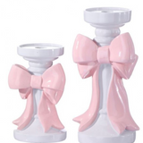 7", 10" Bow Candle Holder