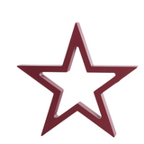 Wooden Star Decor