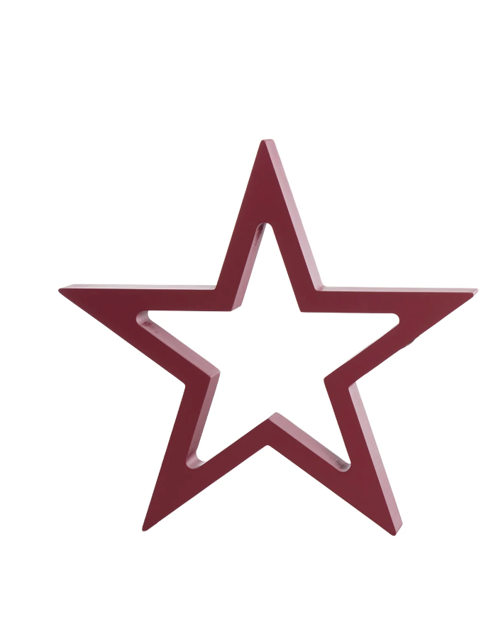 Wooden Star Decor