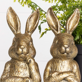 6.25" Bronze Bunny Bookend