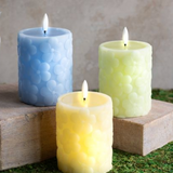 4" Pastel Pillar Candles