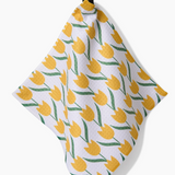Spring Tulip Flowers Dishcloth