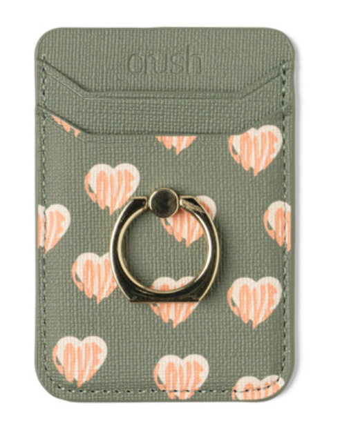 Phone Card & ID Holder with Ring