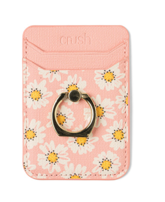 Phone Card & ID Holder with Ring