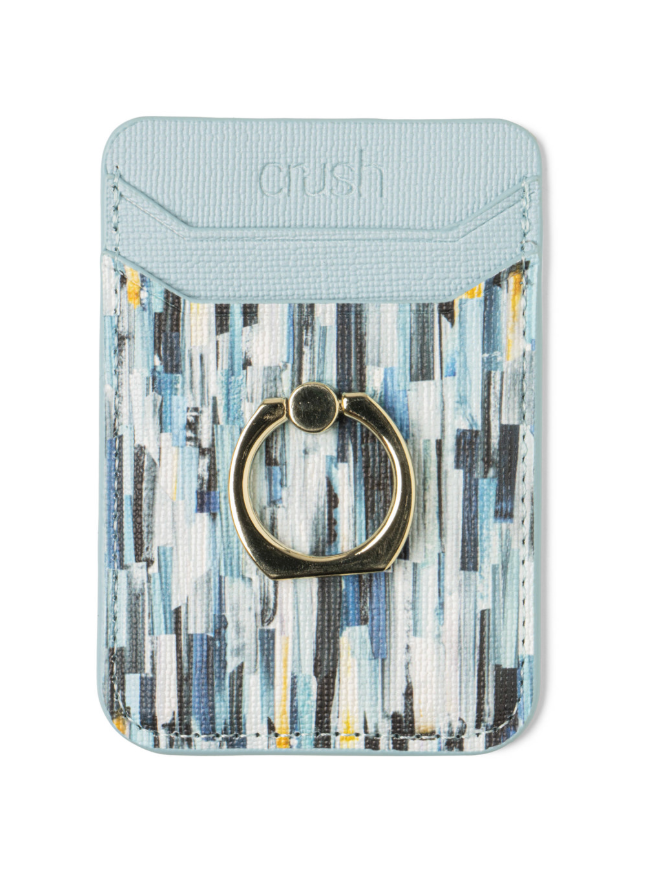 Phone Card & ID Holder with Ring