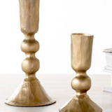Gold Ball Candle Holders