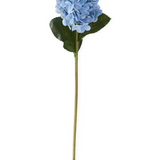 28" Blue Real Touch Cone Hydrangea Stem