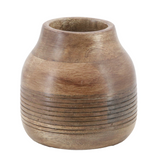 Small Distressed Round Vase