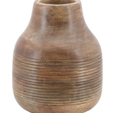 Large Distressed Round Vase