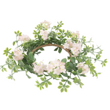 4.5" Floral Candle Ring