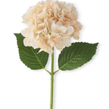 20" Light Yellow Real Touch Hydrangea Spray