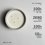 Peaches & Poppies 10oz Statement Candle