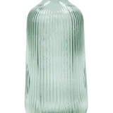 6"Sage Skinny Glass Jar