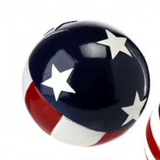 3.5" Polystone Flag Orb