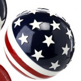 3.5" Polystone Flag Orb