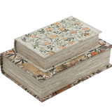 Decorative Storage Book Boxes (Set of 2 Styles)
