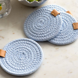 Braided Mini Trivet Set – 4"