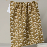 Gilded Bloom Tea Towel