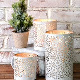 White Snowflake Lanterns
