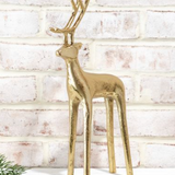 15.5" Gold Modern Deer