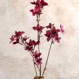30" Red Orchid Branch