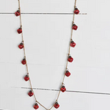 Mini Red Jute String Ornaments