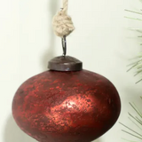 3" Red Foil Ornament