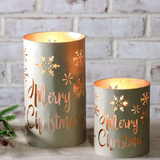 Gold Merry Xmas Lanterns