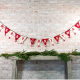 6' Felt Merry Christmas Garland