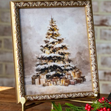 Vintage Christmas Tree Frame - 8x10"