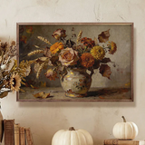 Autumn Rose And Wildflower Arrangement | 24x16
