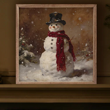Woodland Snowman | 12x12