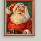 Jolly Ol' St. Nick | 18x22"