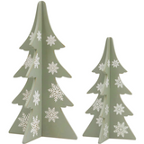 4D Snowflake Trees | 14", 18"