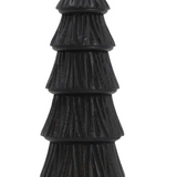 10" Black Tiered Tree