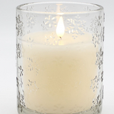 4" Snowflake Candle