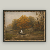 Ghost On The River | 12x16"