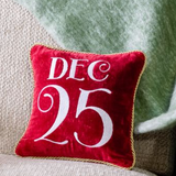 Red Velvet Dec 25 Pillow | 10x10"