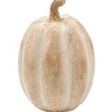4" Tan Resin Pumpkin