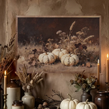 Three White Pumpkins | 8x5