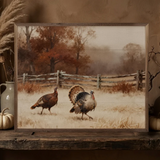 Tom And Jake Turkeys | 10x8