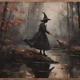 Witch Hunt In Forest | 24x16