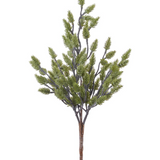 16" Plastic Pine Cone Bush