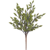 19" Plastic Pine Cone Bush