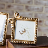 6" Antique Gold Bow Frame