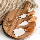 Pinecone Cheese Board & Knife Set