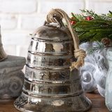 9" Antique Bronze Bell Decor