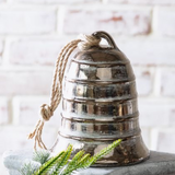 7" Antique Bronze Bell Decor