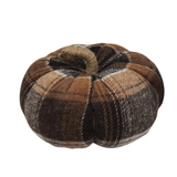 Austin Plaid Pumpkin | 7x4"