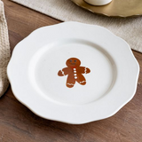 9" Gingerbread Man Plate